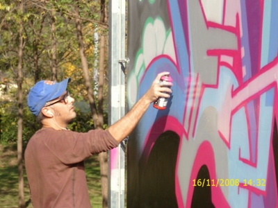 Particolare dell'artista Jean.