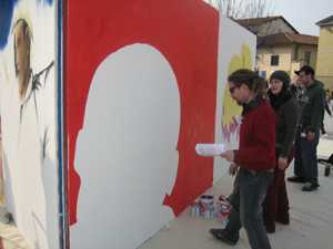 Gnob e Lauraballa all'opera