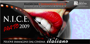 Volantino del festival cinematografico NICE Prato 2009