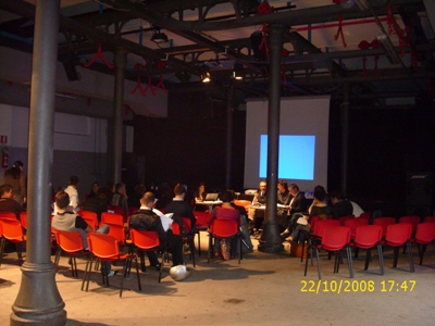 Un altro momento della presentazione della ricerca.