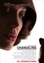 Locandina del film Changeling con Angelina Jolie