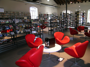 La sala della creatività della biblioteca Lazzerini