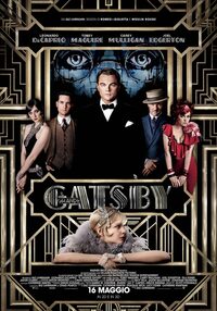 locandina del film "Il Grande Gatsby" di Francis Scott Fitzgerald