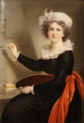  Autoritratto  Élisabeth Vigée-Le Brun  1790 ca.; porcellana dipinta  Firenze,  Eredi Antonio Esposito – Galleria Antiquaria