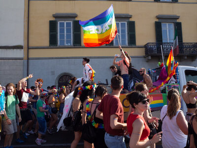 Immagine scattata al Toscana Pride - foto Sara Catalano