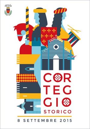 Poster del 'Corteggio Storico 2015'