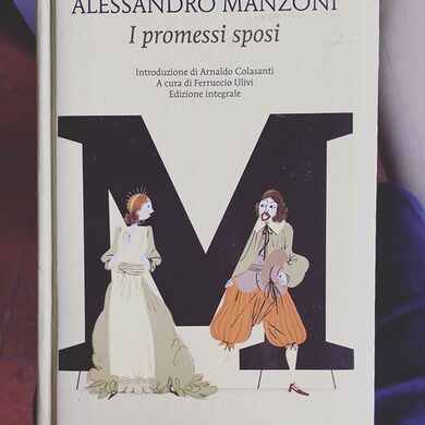  Copertina de "I promessi sposi" illustrata da Simone Massoni